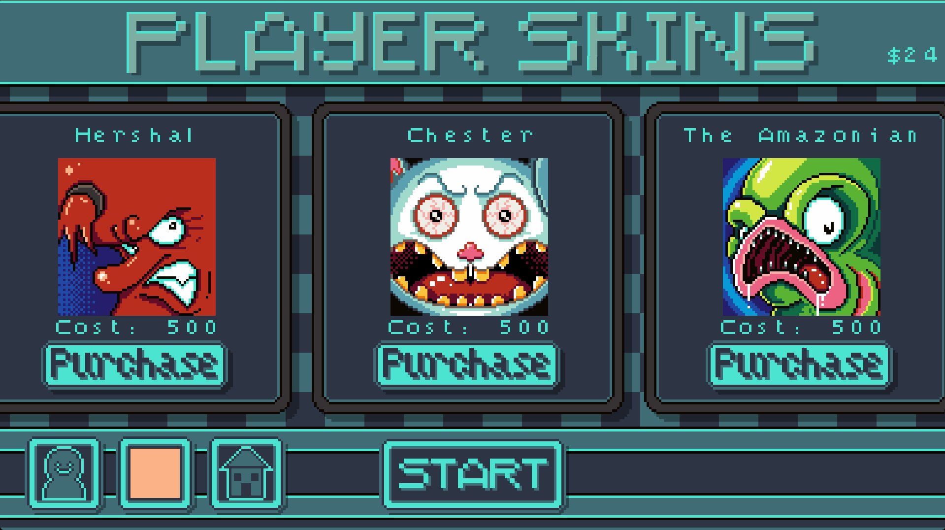 Character Select UI